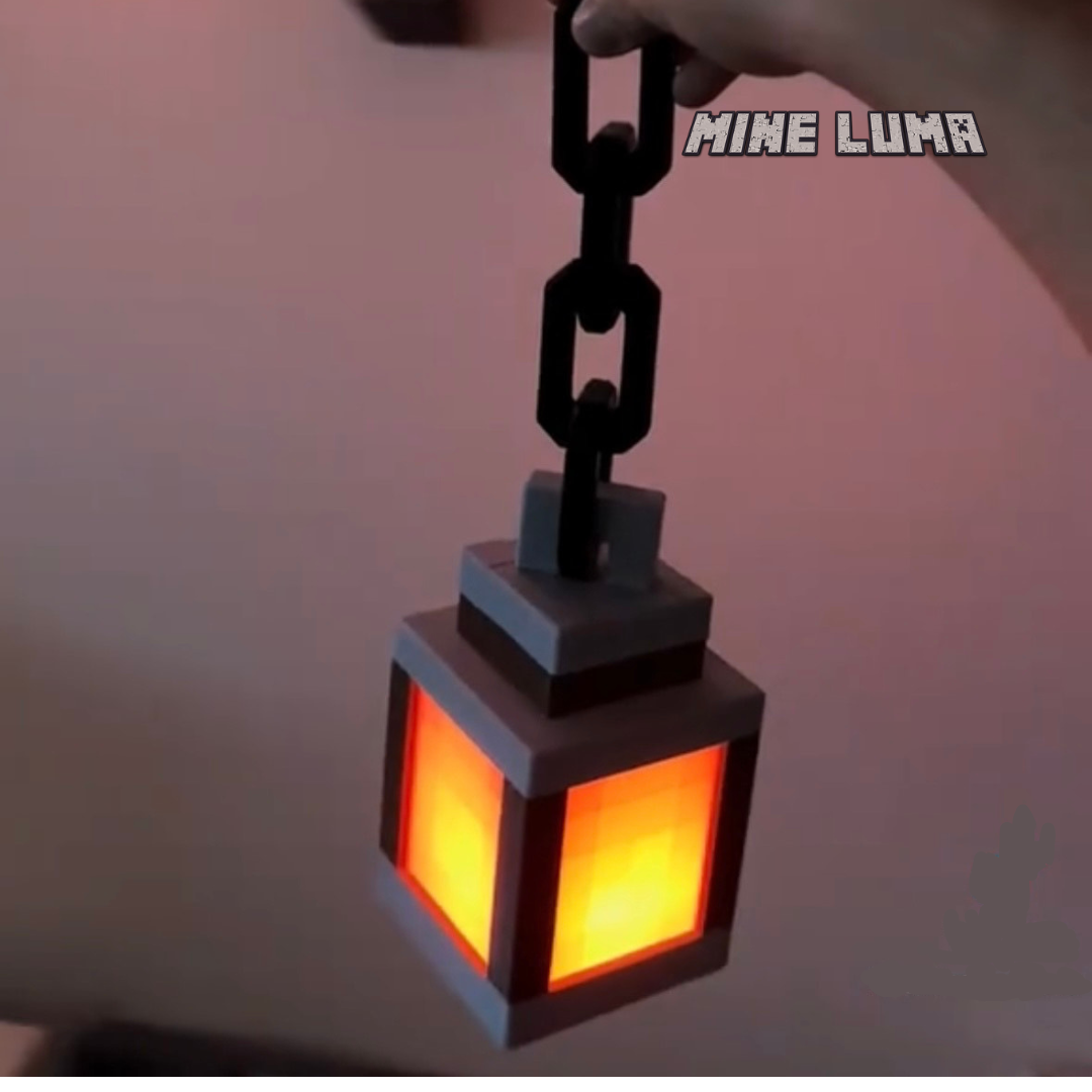 Minecraft™ Lantern with LED Chain