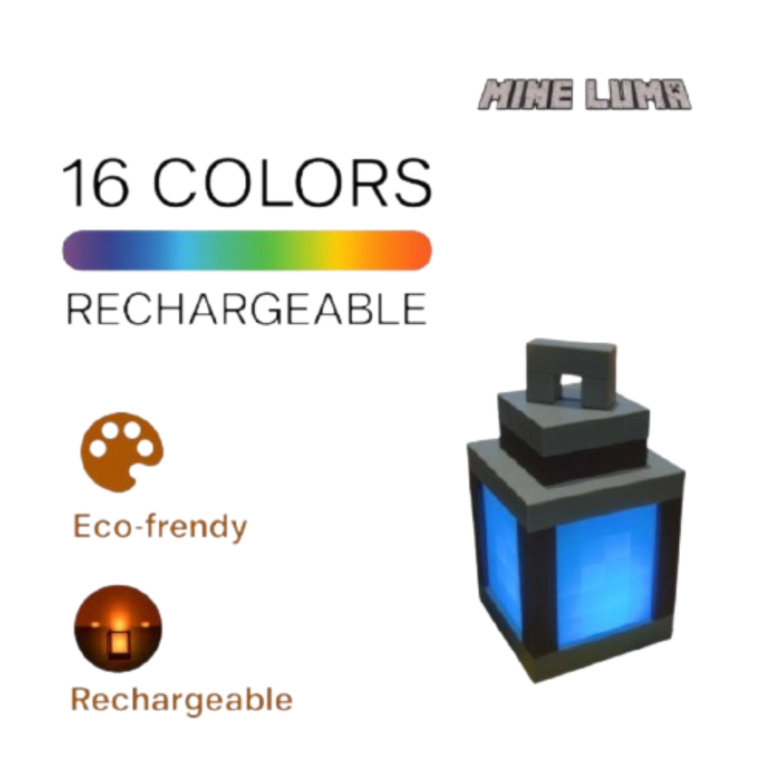 Minecraft™ Lantern with LED Chain